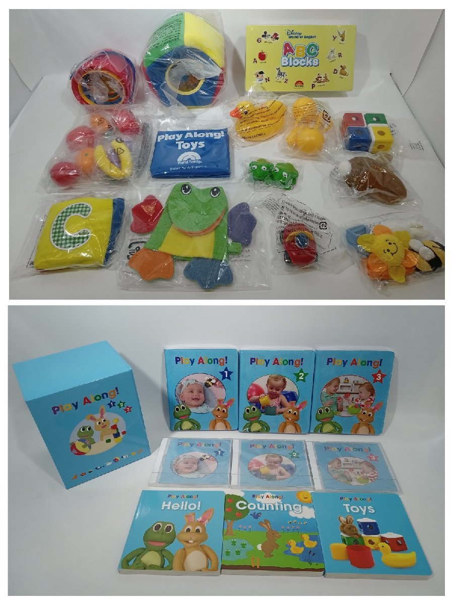 ディズニー DWE プレイ・アロング シング・アロング ABCブロック  