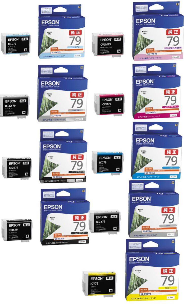 専用 EPSON エプソン 純正インクカートリッジ 竹 I9CL79