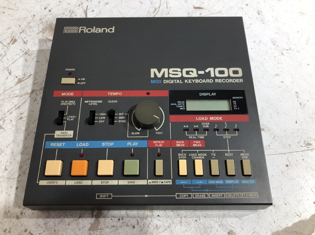 Roland ローランド MIDI　MSQ-100●E071T007