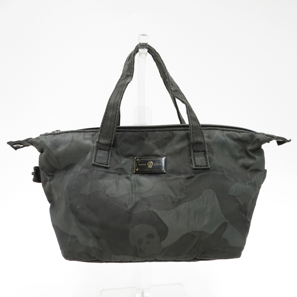 1円】MARK&LONA マークアンドロナ カートバッグ カモフラ柄 ブラック系