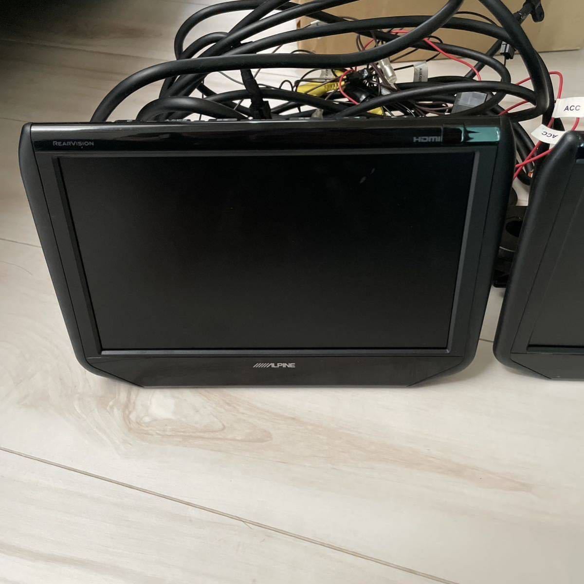 ALPINE アルパイン | ヘッドレストモニター モニター カー用品 2台 