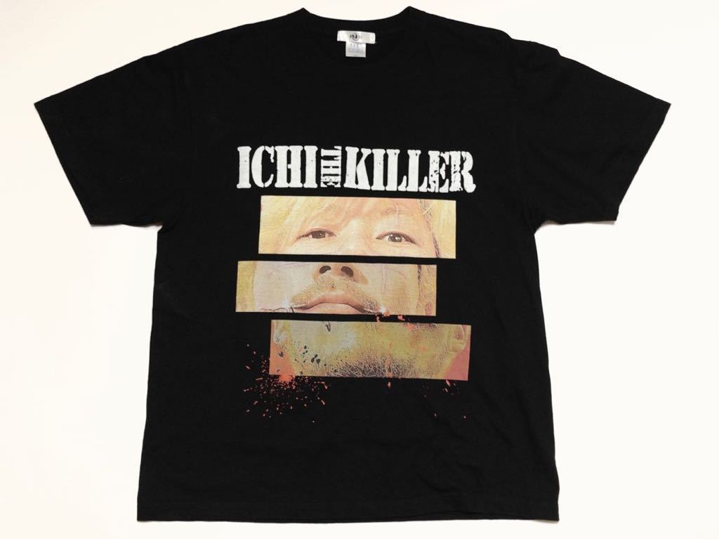 PLUG】殺し屋イチ Tシャツ ichi the killer 黒XXL 映画Tシャツ 邦画