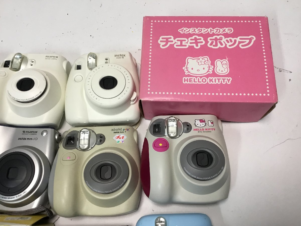 チェキ カメラまとめ売り FUJIFILM CHEKI 10台 instax mini 他 