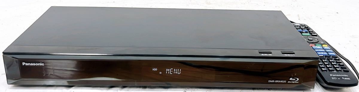 Panasonic ブルーレイレコーダー DMR-BRX4020 リモコン付き 通電のみ 