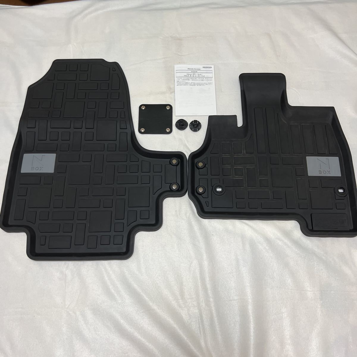 N-BOX 純正 フロントラバーマット JF3 JF1系 オールシーズンマット 
