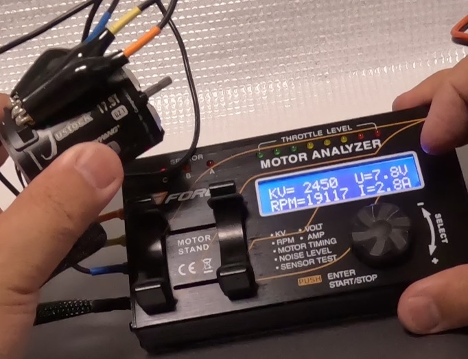 HOBBYWING ホビーウイング Justock 3650-G2.1 ブラシレスモーター 17.5