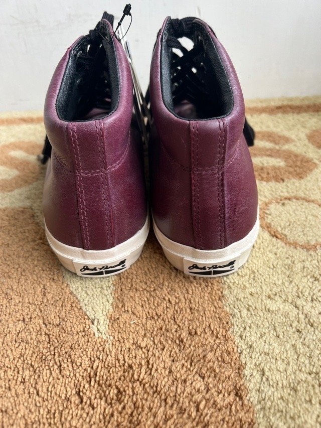 ジャックパーセル コンバース MID 廃盤 レザー converse CONVERSE JACK PURCELL WXCT オールブラック ミッド レザーの通販 26.5 mid midの通販