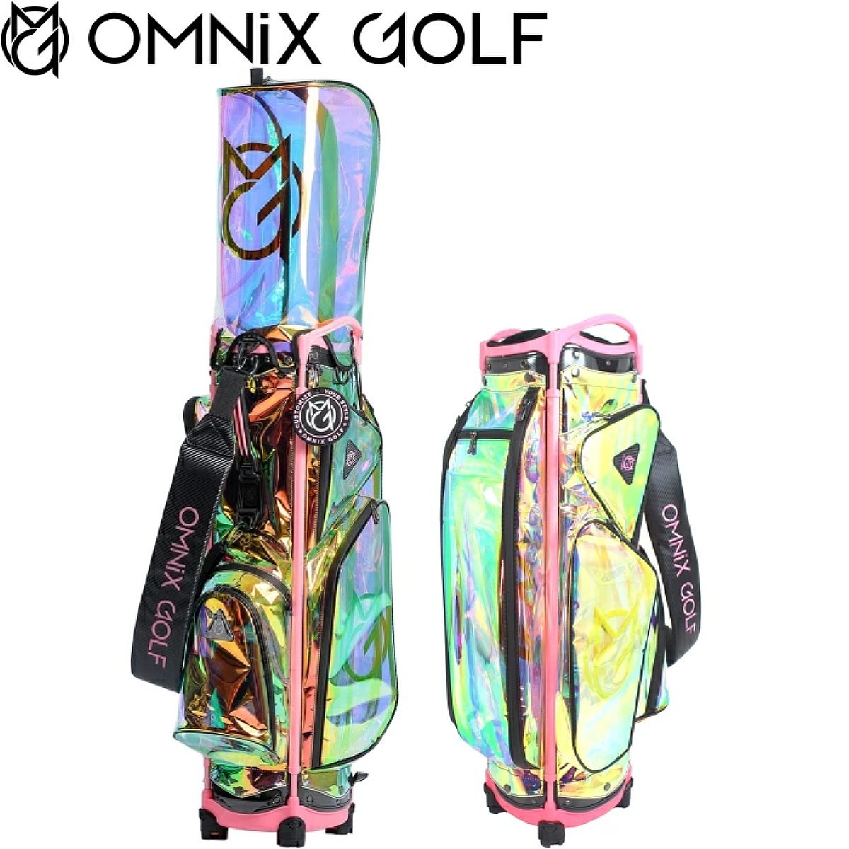 HONMA ホンマ スケルトン キャディバッグ オーロラ レインボー 9型