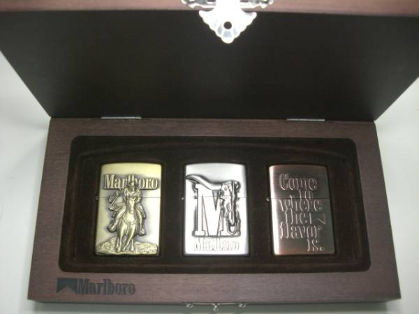 2000年 マルボロミディアム ザ・ジッポーコレクション 3個ZIPPO 