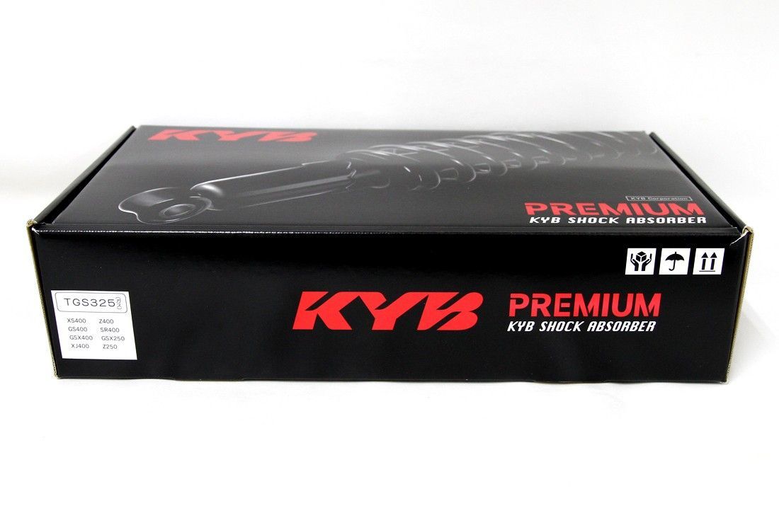 カヤバ(KYB) TGS325 (2本SET) リアGASショック SR400/SR500 【新品・未