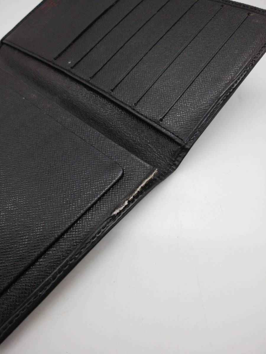 □ルイヴィトン M63732 ポルトシェキエ カルトクレディ エピ ノワール 