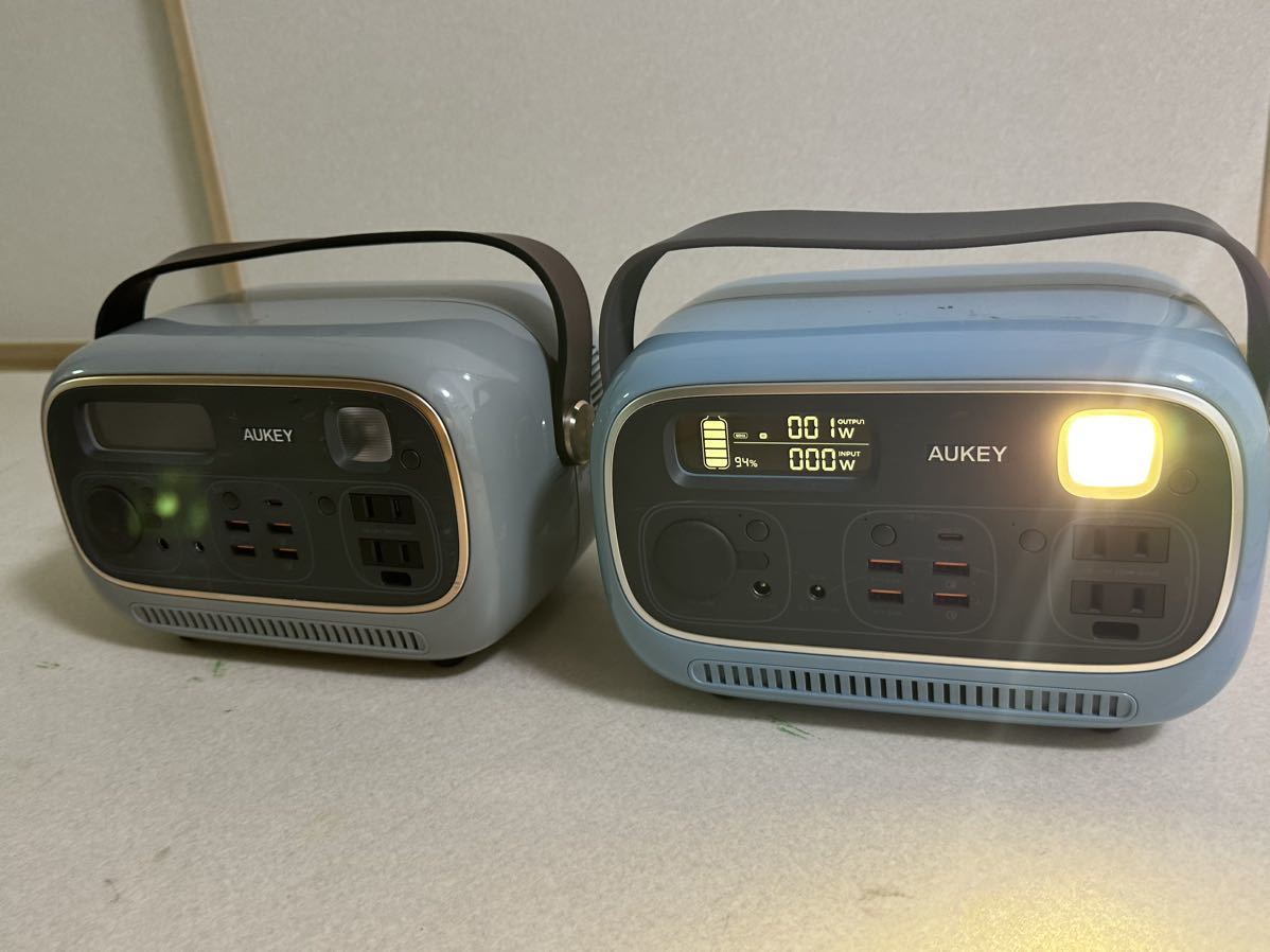 2台セット AUKEY PS-RE03-BU 【297kw】Power Studio 300 電源がない