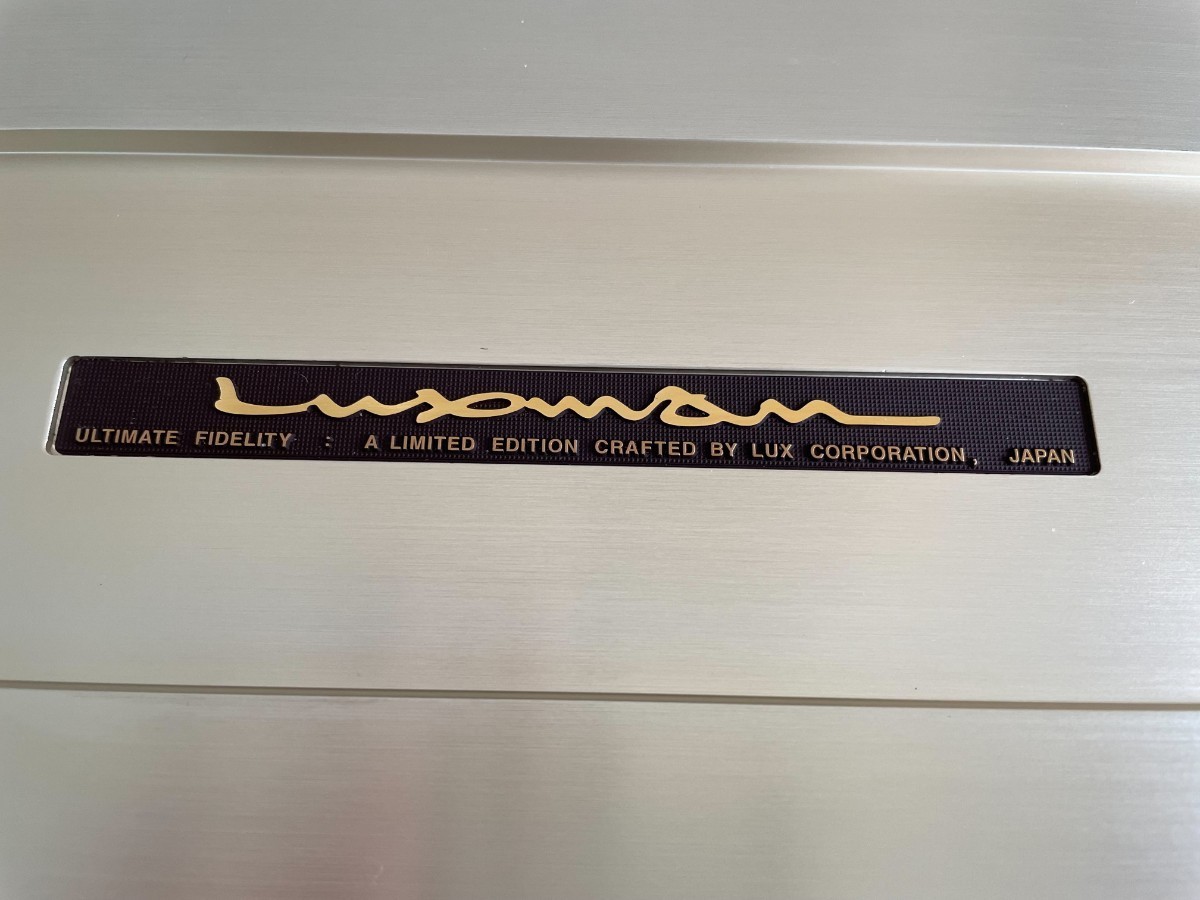 LUXMAN - 老舗高級 純国産ハイエンドA級ステレオパワーアンプ | ◇美品 