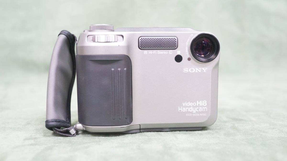CCD-SC55 SONY ソニー Handycam ハンディカム ビデオカメラ Hi-8