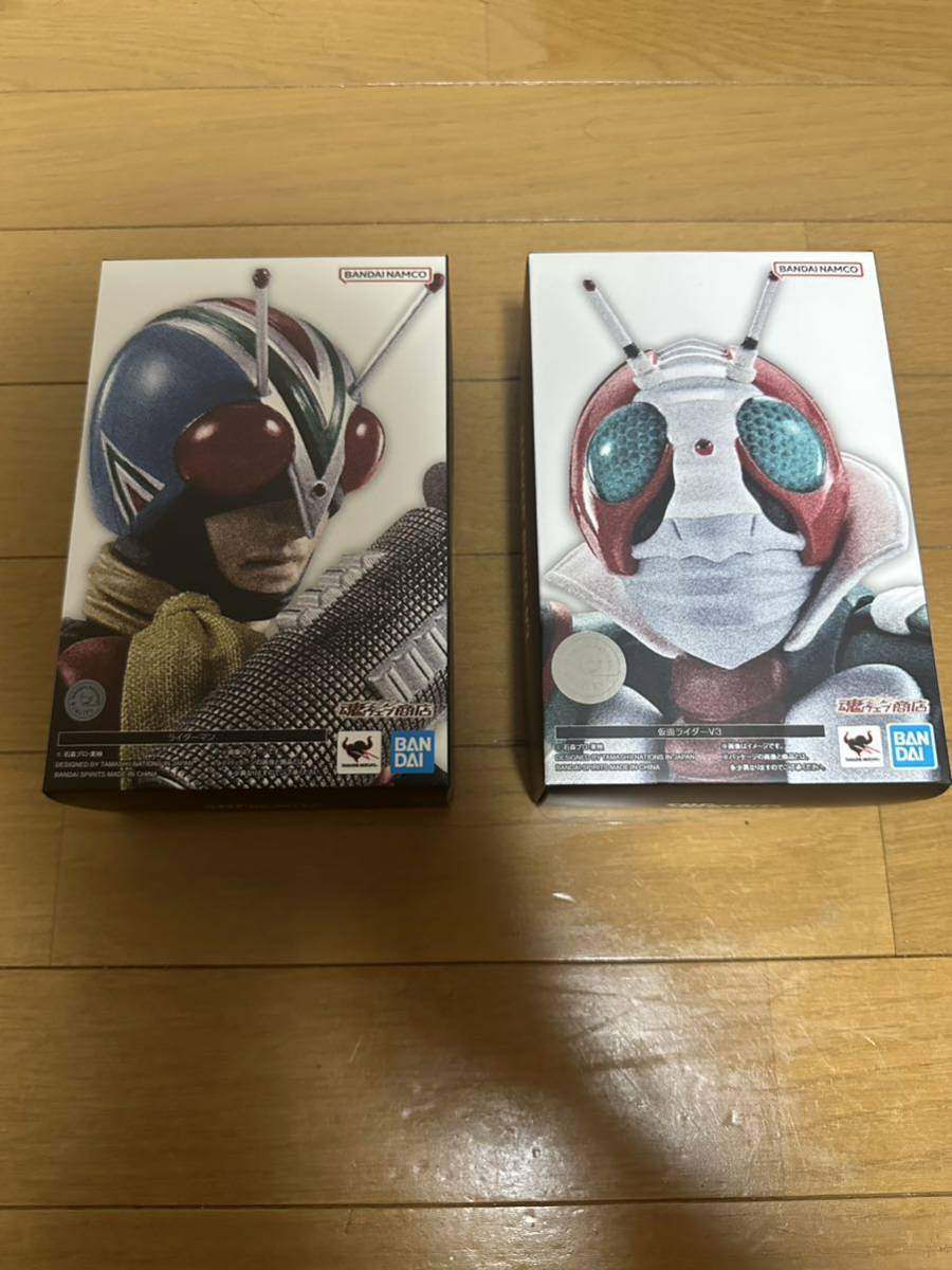 得価，人気 真骨彫製法 S.H.Figuarts 仮面ライダーV3 ライダーマン(仮面ライダーV3)｜売買されたオークション情報、yahooの商品情報をアーカイブ公開 - オークファン 仮面ライダーV3