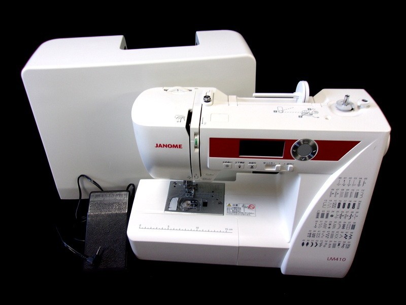 JANOME LM410型コンピュータ―ミシン 1000円スタート ミシン