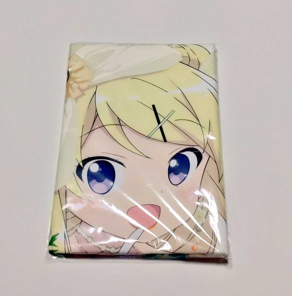 DMMスクラッチ きんいろモザイク W-5 等身大タオル 九条 カレン 一番 くじ ダブル チャンス Wチャンス