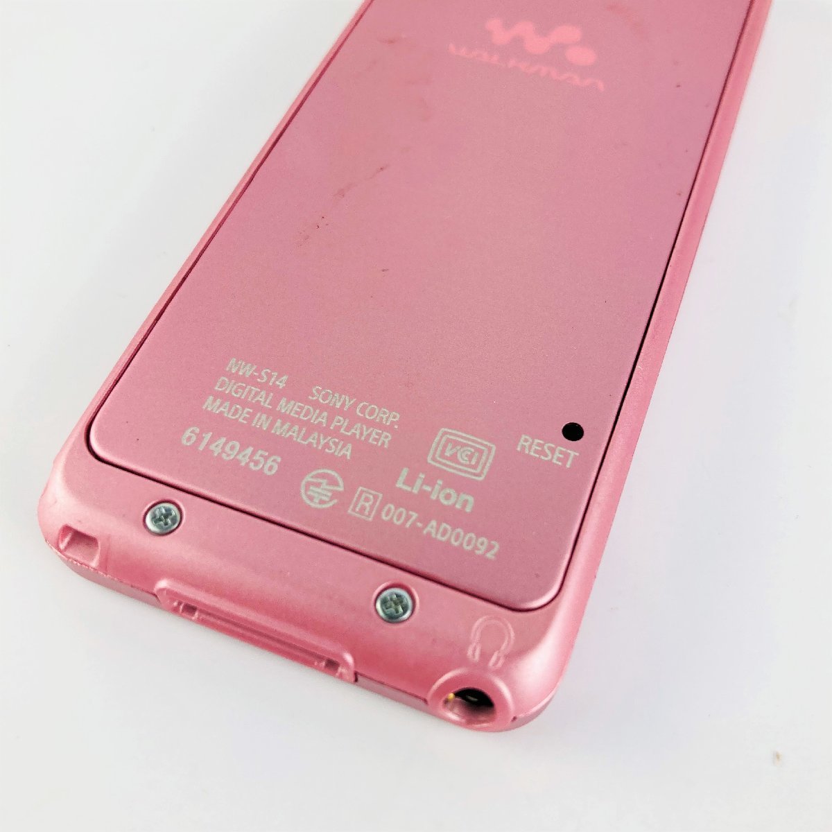 77】1円～ SONY ソニー ウォークマン NW-S14 ピンク系 本体のみ 未