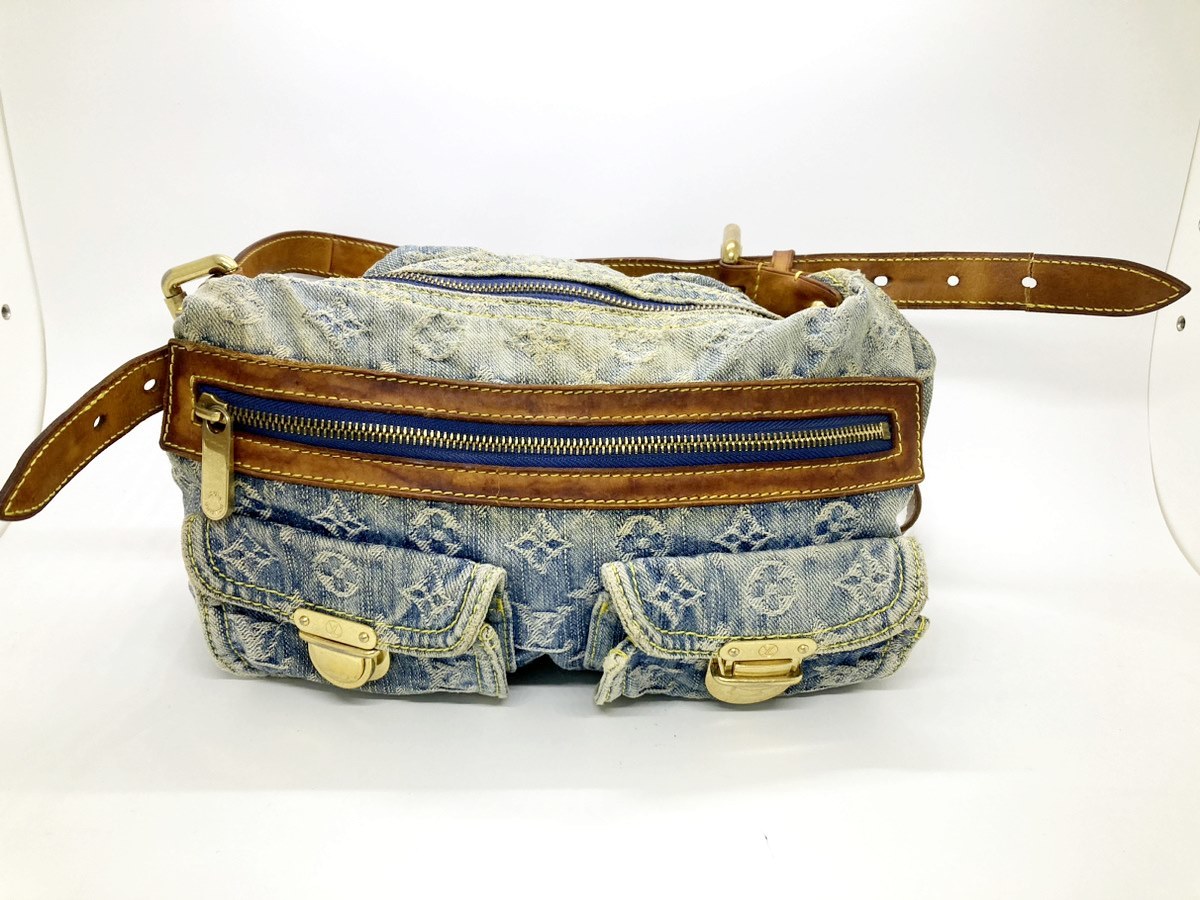 ◆◆【Louis Vuitton】モノグラム・デニム　バギーPM インディゴ ショルダーバッグ ハンドバッグ M95049 oi ◆◆