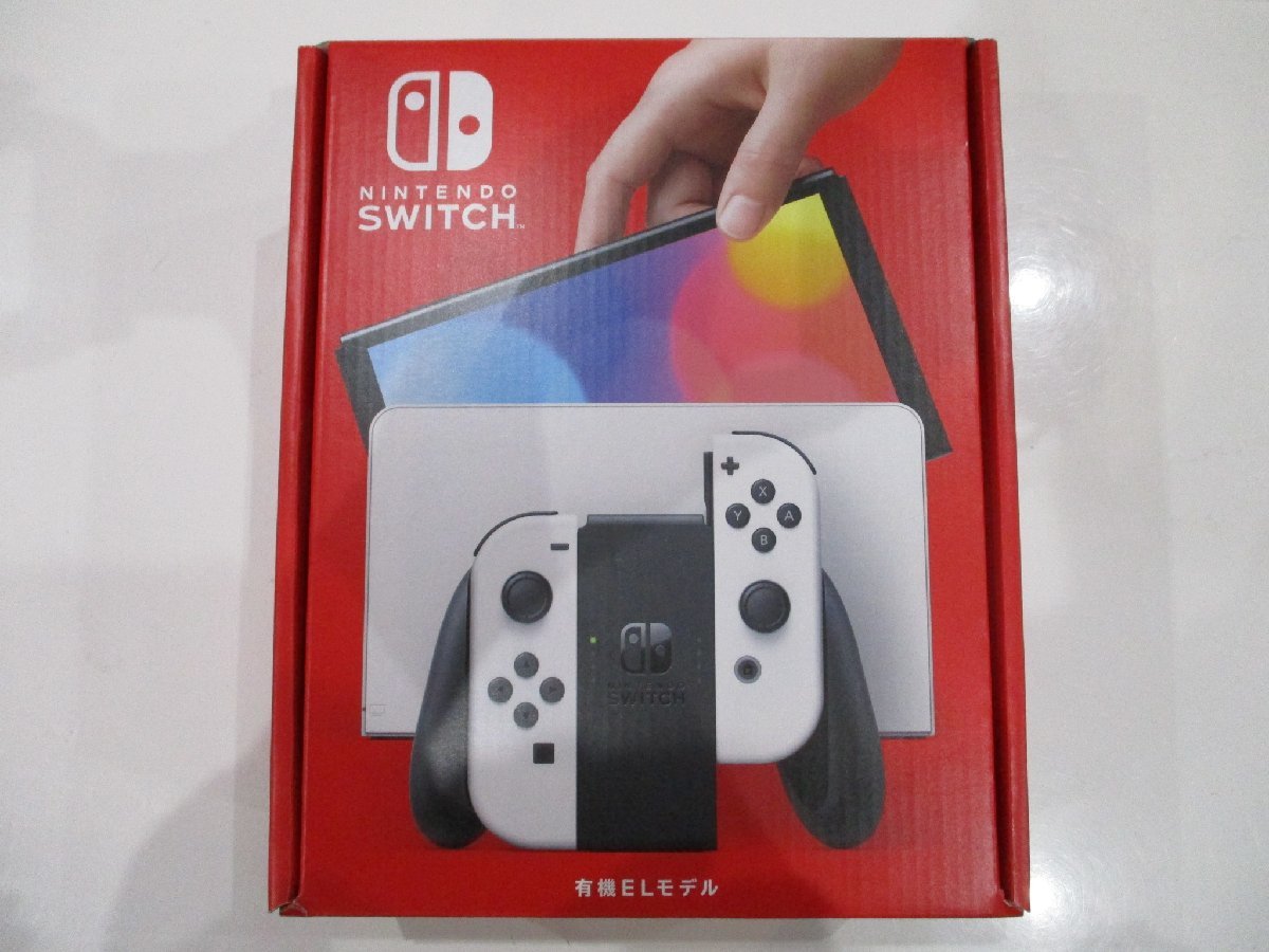 □未使用 ニンテンドースイッチ 有機ELモデル ホワイト 本体 【公式通販】