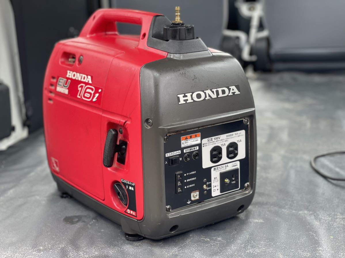 YT動画あり】HONDA EU16i インバーター発電機 発送可