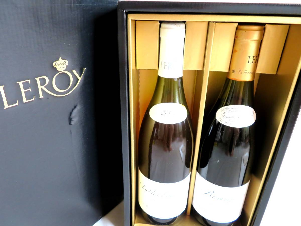 ○【ト葛】③未開栓 LEROY ルロワ 2004 2000 ナンバー入り ワイン 750