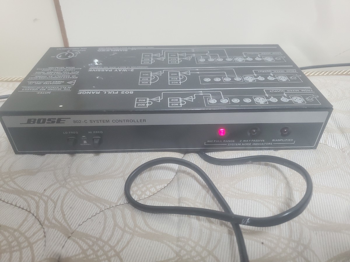 BOSE802-C構造物制御機 BOSE 802-C システムコントローラー Bose 802-C