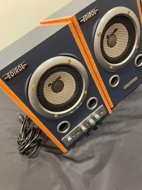 EDIROL(MA-7A)スピーカー エディロール EDIROL Stereo Micro Monitor