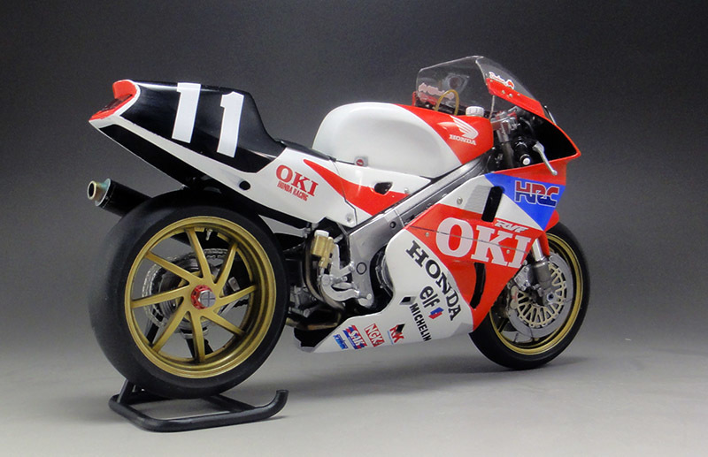HONDA RVF750 1991 OKI RACING #11 W・ガードナー/M・ドゥーハン 鈴鹿