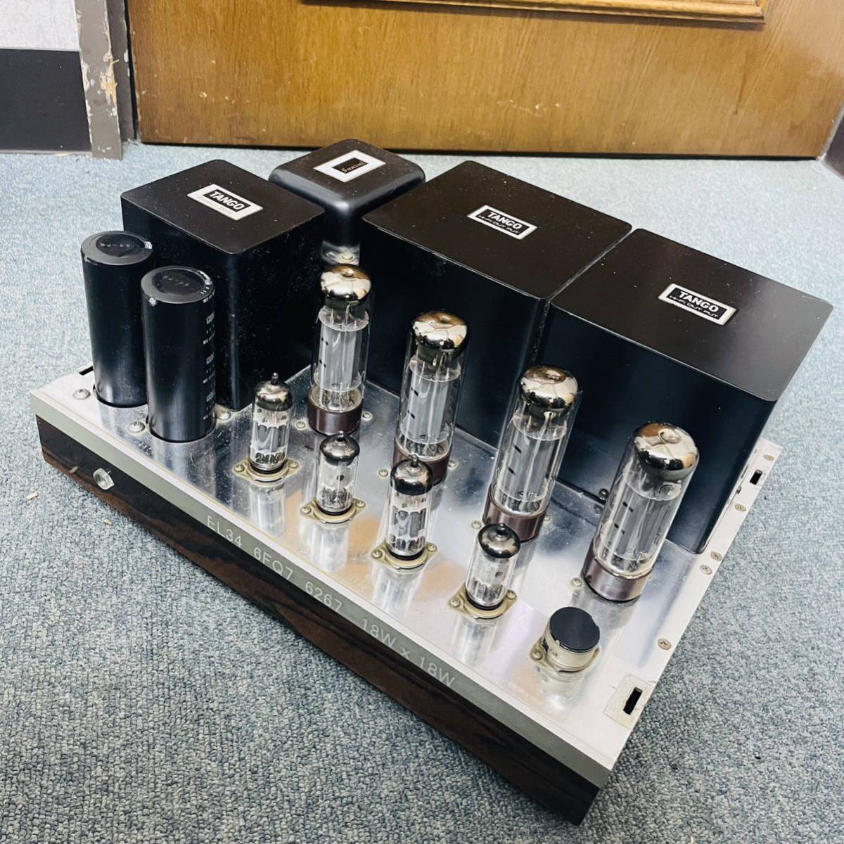 ジャンク EL 34 真空管パワーアンプ TANGO Hi-Fi OUT PUT RUBYCON