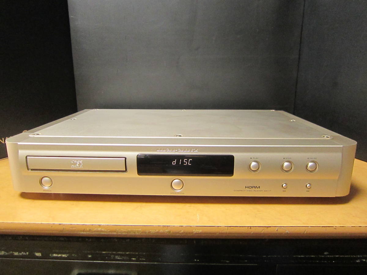 通電OK トレー開閉OK【マランツ/marantz】CD-63F CDプレーヤー CD