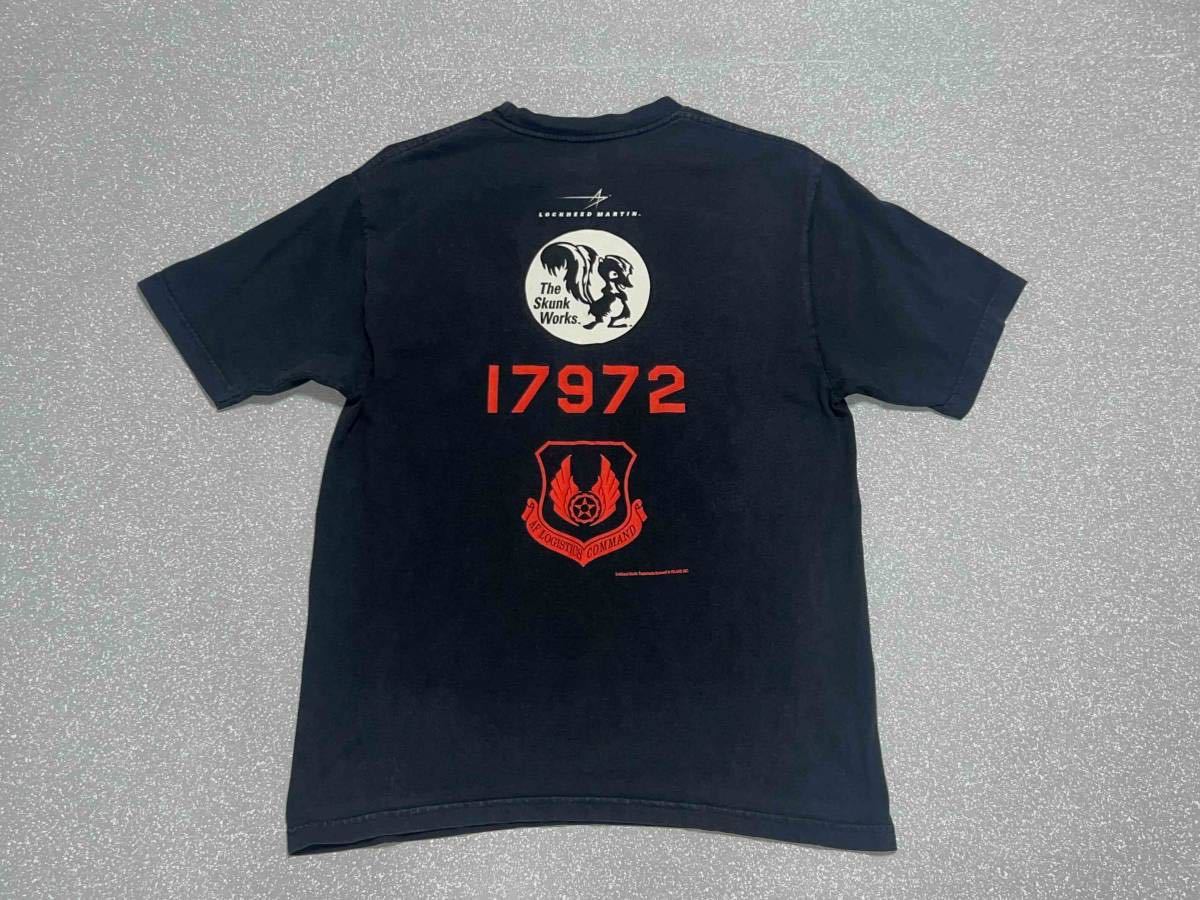 USA製 BUZZ RICKSONS ロッキード LOCKHEED MARTIN スカンクワークス T 