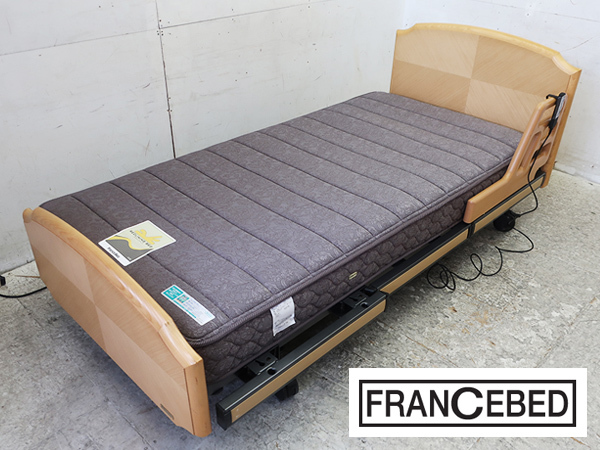 ■P758■美品■フランスベッド■GX-P302F/グランマックスプレミアム■60万円■電動リクライニングベッド/介護用ベッド■3モーター■低反発