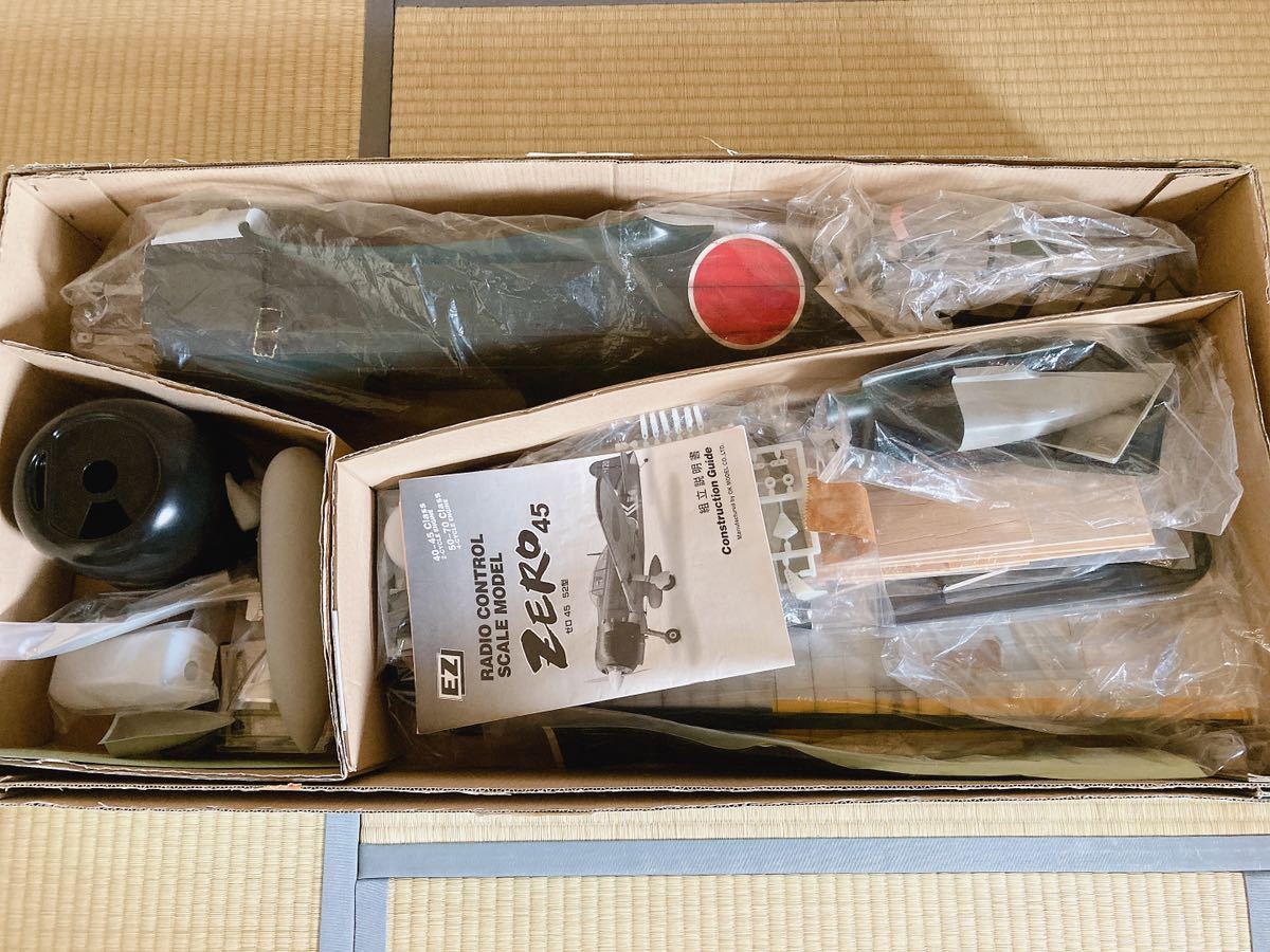希少 OK模型 ZERO45 EZ 未組立 零戦 ゼロ戦 ラジコン 戦闘機 Fighter
