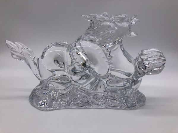 未使用 Baccarat／バカラ 干支 辰／龍／ドラゴン 置物／オブジェ