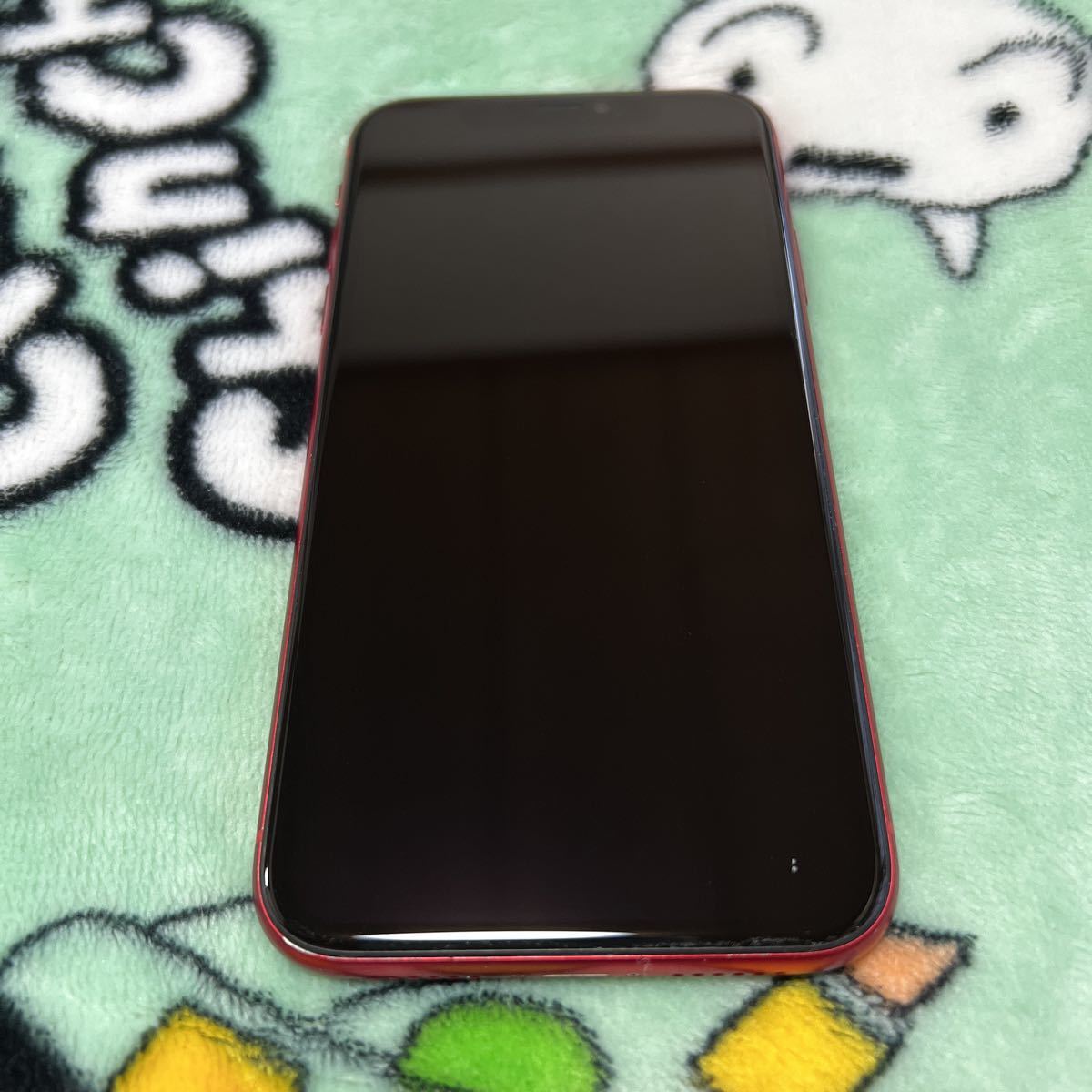1円〜 SIMフリー iPhone11 レッド　64GB 判定○ 送料無料 