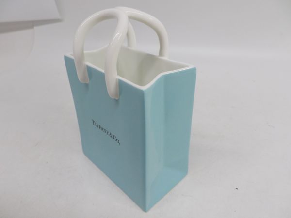 Tiffany & Co. 水色ショッピングバッグ置物 【公式通販】