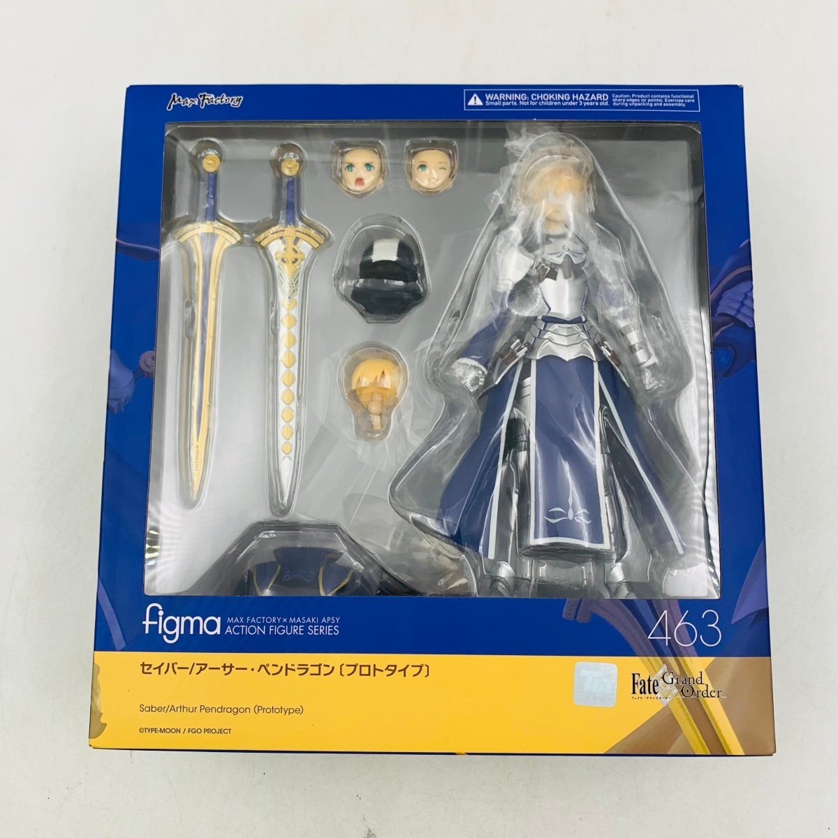 中古品 マックスファクトリー figma 463 Fate/Grand Order セイバー