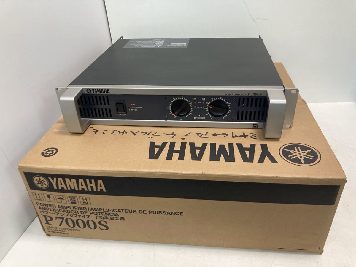 数量限定，正規品 YAMAHA ヤマハ パワーアンプ P7000S 中古品 2