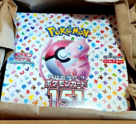 新品未開封 】ポケモンカード 151 シュリンク付き 1BOX ポケモンカード