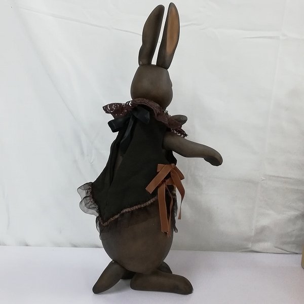 mBM255c [人気] 球体関節人形 黒うさぎ 創作人形 約50cm | ドール L