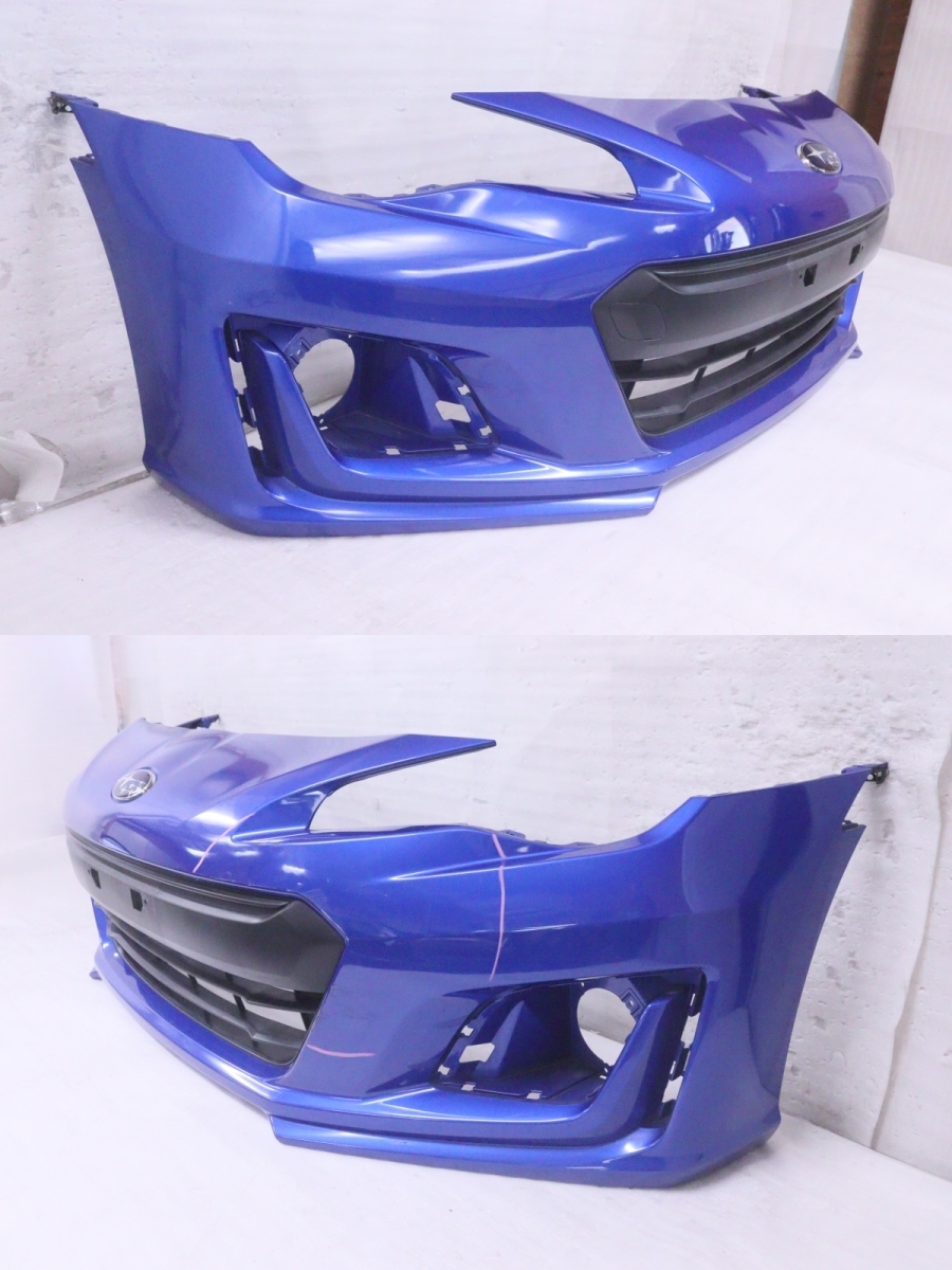 37-1171☆後期 ZC6 BRZ フロントバンパー 57704CA050 WRブルーパール