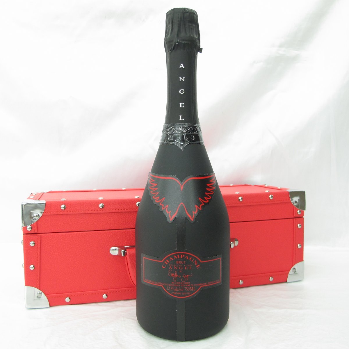 未開栓】ANGEL エンジェル ヘイロー レッド シャンパン 750ml 12.5% 箱