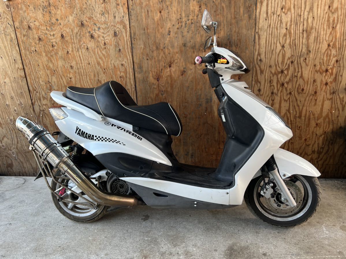 実働！ ヤマハ シグナスX 125 Fi LPRSE25 カスタム車 書類鍵付き 台湾 