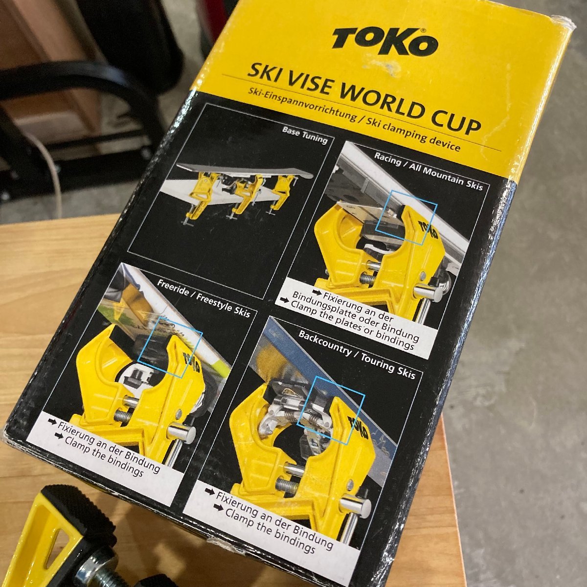 中古○TOKO/トコ○ SKI VISE WORLD CUP スキーバイス スキー用品