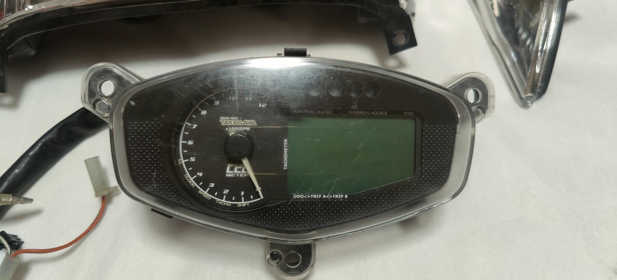 アドレスV125G TAKEGAWA LCDメーター 前後LEDキット付き メーター