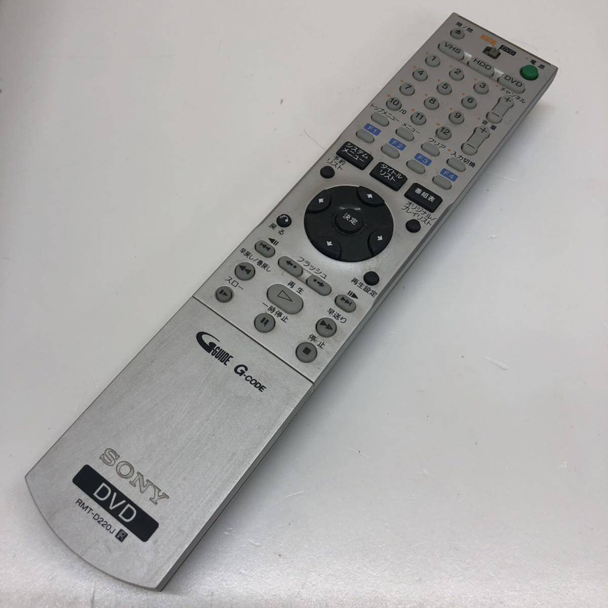 SONY RDR-VH85 2006年製 HDD DVD VHS レコーダー 再生機 通電確認のみ