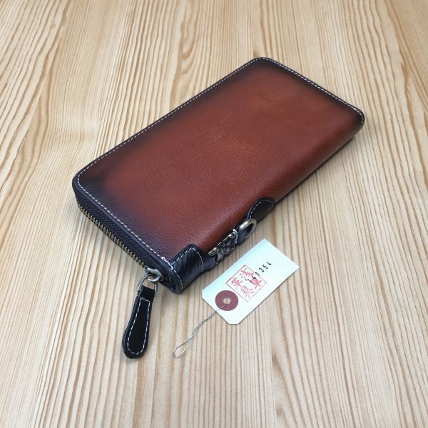【極美品】  カルバンクライン 長財布 ラウンドファスナー Calvin klein/カルバンクライン】長財布 ラウンドファスナー 黒 79468