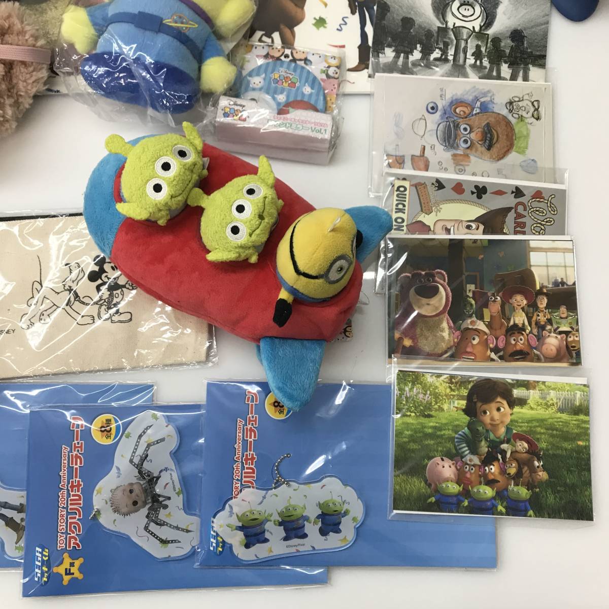 No.7867★1円～【グッズまとめ】ディズニー トイ・ストーリー リトルグリーンメン バズ ウッディ シェリーメイ フィギュア ミニカー 中古品 トイ 1円〜 東京ディズニー