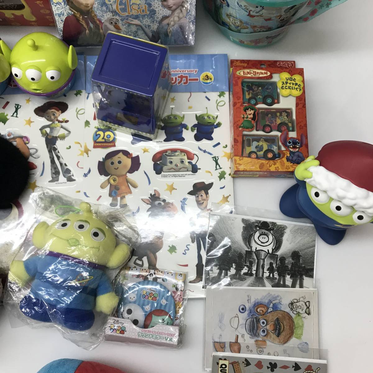 No.7867★1円～【グッズまとめ】ディズニー トイ・ストーリー リトルグリーンメン バズ ウッディ シェリーメイ フィギュア ミニカー 中古品 トイ 1円〜 東京ディズニー